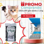 Excellent gato adulto x 7,5 kg